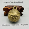 Copper Bell for Pet Dog Collar Anti-lost Necklace Bronze Jingle Bells for Cat Cow Sheep Horses Poultry Animal Puppy Accessories