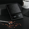 Coffee Scale, Timer Function, Digital Display, Maximum Weighing 5kg, Accuracy 0.1g Food Kitchen Scale Gram Weight Small Balance