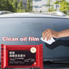 Glass Oil Film Remover Car Glass Oil Film Removal Wipes 10PCS/Pack Car Window Glass Oil Film Remover Glass Wipes For Car Window