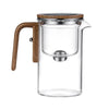 Glass Teapot With Infuser One Click Magnetic Suction Tea Making Artifact Water Separation Spout Tea Maker Kettle For Tea