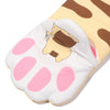 Cute Cartoon Cat Paws Pattern Oven Mitts Cotton Insulation Gloves Anti-Scalding Heat Resistant Baking Supply Microwave Tool