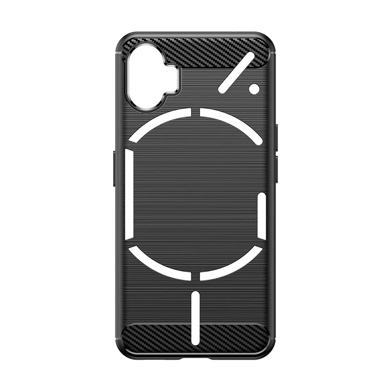 For Nothing Phone 1 Case Bumper Silicone Carbon Fiber Cover For Nothing Phone 1 Phone1 Case For Nothing Phone 1 Case 6.55 inch