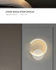 Modern LED Wall Lamp Nordic Black White Golden Wall Lighting For Living Bedroom  Aisle Home Decor Fixtures Indoor Wall Lamps