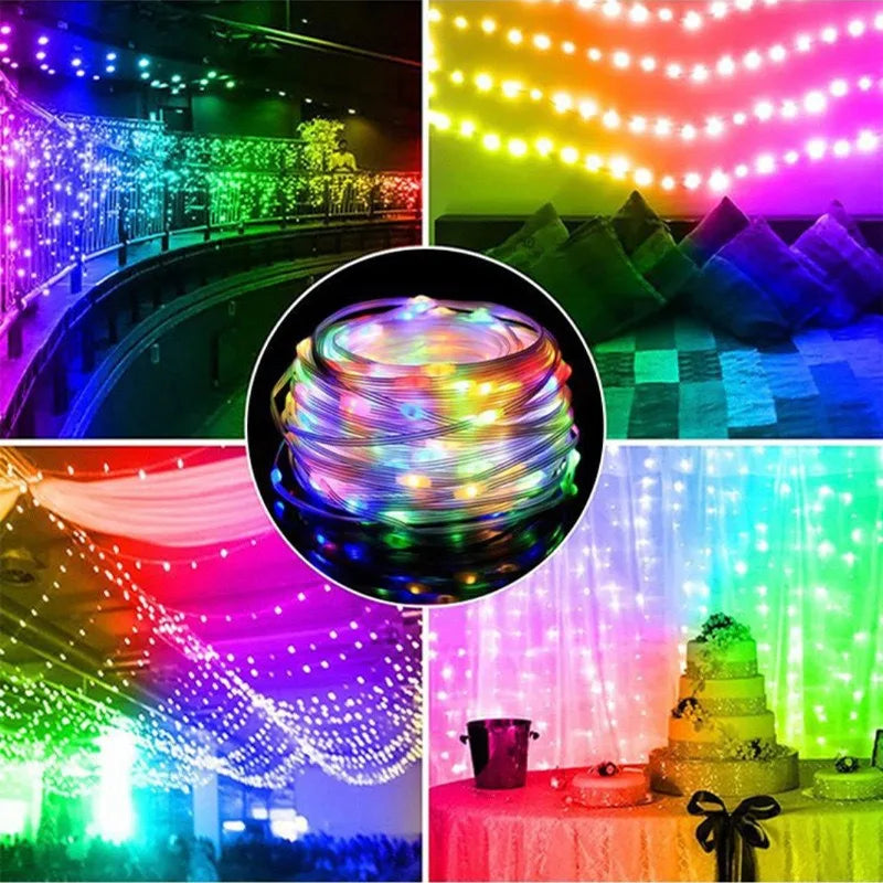 Wholesale 10000ct 1000ct WS2811 LED Pebble string light  LED Pebble Seed Pixel String Light RGB Addressable Full Color