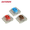 Gateron Low Profile Switch 2.0 For Mechanical Keyboard KS-33 Red Blue Brown  3 Pins Customize Keyboards PC Gamer For GK61 GK87