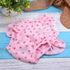 Pet Dog Panties Strap Sanitary Adjustable Dog Dot Print  Underwear Diapers Physiological Pants Puppy Shorts Drop Shipping 2017