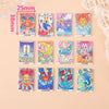 12Pcs 38*25MM Constellations Tarot Card Charms Magical Divination Crafts Acrylic Board Jewelry Necklace DIY Accessories