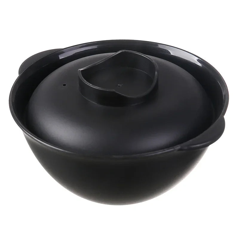 Noodle bowl with cover with two ears can be microwave heated lunch box thermal noodle bowl