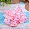 Pet Dog Panties Strap Sanitary Adjustable Dog Dot Print  Underwear Diapers Physiological Pants Puppy Shorts Drop Shipping 2017