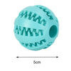 Pet dog toy dog chewing teeth cleaning treatment ball interactive sound elastic ball