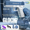 Summer Hot M416 With lighting Water Gun Electric Pistol Shooting Toy Full Automatic Summer Beach Shoot Toy For Boys Girls Gift