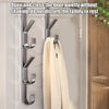 Door Hanger Wall Organizer Hook Bedroom Clothing Hook Holder Coat Hat Bag Rack Bathroom Kitchen Home Storage Organization