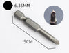 SenNan 5Pcs Special-shaped Screwdriver Set 50mm U-shaped Y-Type Triangle Inner Cross Three Points Screwdriver Bit Tool L-Wrench