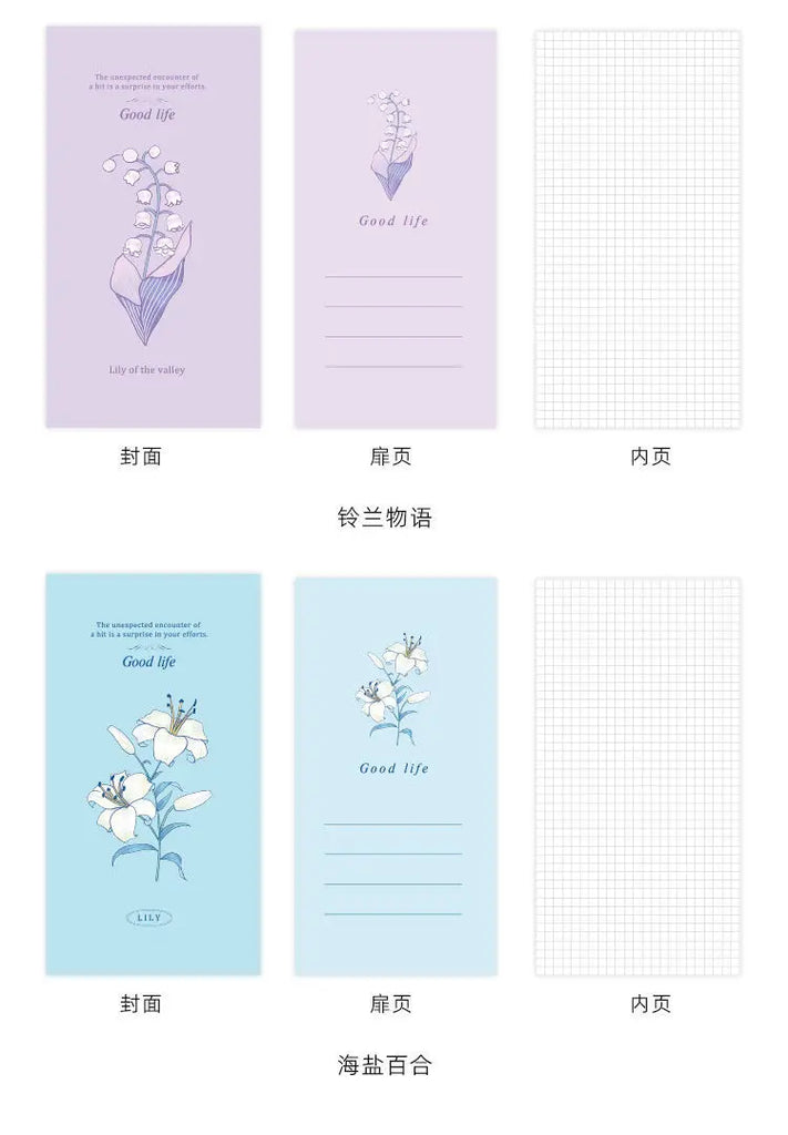 80 Page Grid Inside Page Weekly Plan Notebook Morandi Color Minimalist Double Sided Writing Student Diary Study Plan Notebook