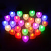 24Pcs Flameless LED Candle Lights Creative Wishing Led Tea Lamp Warm White Halloween Wedding Christmas Decoration Candle Light