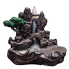 Backflow Incense Burner New Ornaments Incense Burner Ceramic Waterfall Backflow Incense Holder Incense Cones For Home Incense