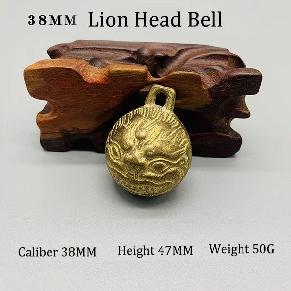 Copper Bell for Pet Dog Collar Anti-lost Necklace Bronze Jingle Bells for Cat Cow Sheep Horses Poultry Animal Puppy Accessories