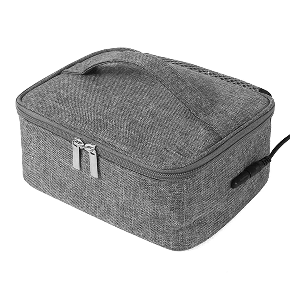 USB Electric Heating Bag Food Warmer Car Travel Camping Heater Container Packet Thermal Bag Electric Lunch Box for Office School