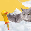 Yellow Duck Foam Pet Cleaning Machine Automatic Soap Dispenser For Cat Dog Smart Bathroom Liquid Soap Shampoo Cleaning Pet