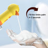 Yellow Duck Foam Pet Cleaning Machine Automatic Soap Dispenser For Cat Dog Smart Bathroom Liquid Soap Shampoo Cleaning Pet