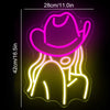 Sexy Lady Neon Sign Woman Body Pink Led Lights USB Powered Wall Light Up Signf For Home Bedroom Party Bar Night Club Room Decor