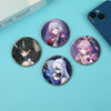 Honkai Star Rail Badge Himeko FuXuan Bailu Jingliu Topaz Game Figure Brooches Cosplay Cute Enamel Pins for Backpack Jewelry Gift