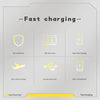 18650 Battery Charger Case Cool DIY Power Bank Box Fast Charging Case With Night Light Charging Power Bank Case Without battery