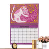 Cat Daily Scheduler 2025 Organizing Daily Scheduler Flipping Calendar For Classroom Wall Planner For Meditations Reflections