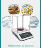 Laboratory Scales Analytical Balance Digital Microbalance Precision Electronic Balance Scale 120g 220g Range 0.0001g Resolution