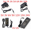 110V/220V Power Adapter Supply DC3V 5V 6V 8V 10V 12V 1A 2A 3A 12Volt Lighting Transformers LED Driver Power Adapter Strip Lamp