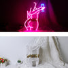 Sexy Lady Neon Sign Woman Body Pink Led Lights USB Powered Wall Light Up Signf For Home Bedroom Party Bar Night Club Room Decor