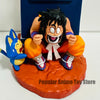 9cm/3.54in Anime Dragon Ball Z Figure Yamcha and Bulma Figure PVC Statue Collectible Model Toys Gifts