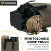 IDOGEAR Tactical Foldable Recycling Bag Dump Pouch MOLLE Drop Pouch durable Mini  35116