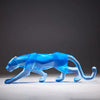 Modern Fortune Transparent Money Leopard Resin Adornments Office Workroom Sculpture Crafts Home Livingroom Figurines Decoration