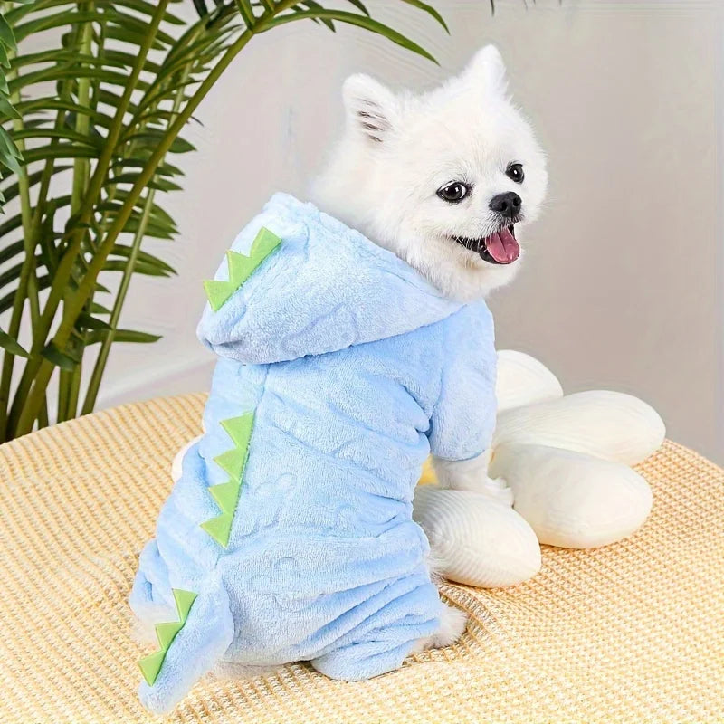 Pet Dog Clothes Cosplay Dog Cat Clothes Warm Dinosaur Clothes Puppy Coat Puppy Clothes Pet Clothes Big Dog Hoodie