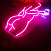 Sexy Lady Neon Sign Woman Body Pink Led Lights USB Powered Wall Light Up Signf For Home Bedroom Party Bar Night Club Room Decor