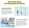 Ohuhu Oahu 36 Gray Tone Colors Marker Pen Set Alcohol Art Markers Dual Tips Felt Pen Sketching Drawing Graffiti Manga School Art