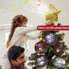 Christmas Tree Topper 3D Rotating Star Light With Pattern Projector Christmas Decoration Creative Christmas Decor