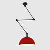 Modern Telescopic Pendant Light Metal Folding Multicolor Ceiling Lamp Fixture Dining Room Study Bar Rotatable Home Decor Lustres