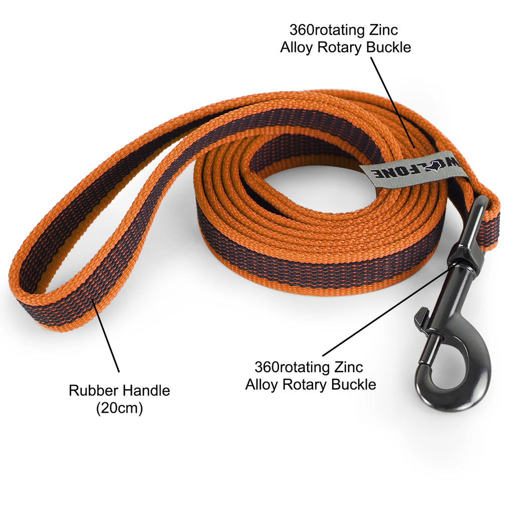 1.5M/5M/3M/15M Medium small Long Dog Leash Latex Silk Easy and Convenient Training Big Dual color WALK THE dog leash 10 meters