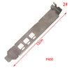 Graphics Card Baffle Bracket For NVIDIA Quadro K1200 NVS510 P400 P600 P620 P1000 High Quality