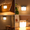 Human Body Induction Night Light for Bedroom Kitchen Corridor Energy-saving Lamp for Winter Holiday Christmas New Years Home Dec