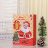 Christmas Gift Bags Cartoon Santa Claus Snowflake Dot Stripe Xmas Tree Candy Biscuit Paper Bag For Diy Christmas Supplies 2023