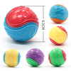 Pet dog toy dog chewing teeth cleaning treatment ball interactive sound elastic ball