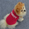 Security Clothing for Dogs Summer Pet Clothes Vest for Small Dogs Chihuahua Yorkshire Puppy Cats Low Price Pets T-shirt Costume