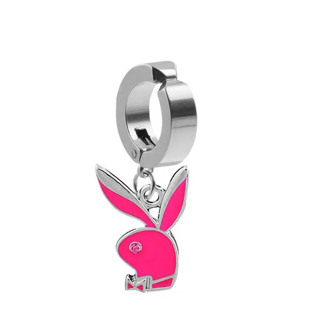 Surgical Steel Cute Rabbit Belly Button Rings for Women Navle Rings Belly Piercing Jewelry Body Jewlery