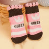 4pcs Pet Socks Dog Socks Breathable Anti-Slip Puppy Shoes Pet Cat Socks Dog Shoes For Small Breeds Spitz York Dogs Chihuahua