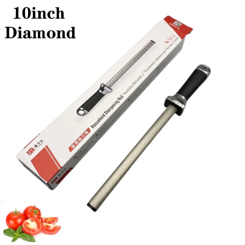 V-SAN 10/12inch Ceramic Sharpeners Rod/Steel Knife Sharpeners Diamond Grinding Knive Tools Grit 1000# Sharpening Machines TAIDEA