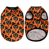 Halloween Dog Clothes for Small Medium Dogs Cats Autumn Winter Party Dressed Up Puppy Print Sleeveless Vest Chihuahua Clothing