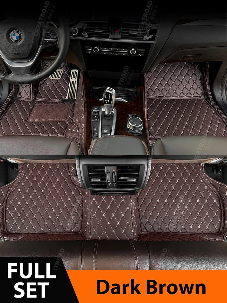 Car Floor Mats For VW Volkswagen Touareg 2011 2012 2013 2014 2015 2016 2017 2018 Custom Auto Foot Pads Interior Accessories